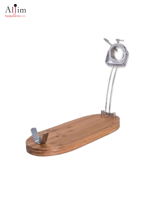 JAMONERO GIRATORIO PLEGABLE CORTO