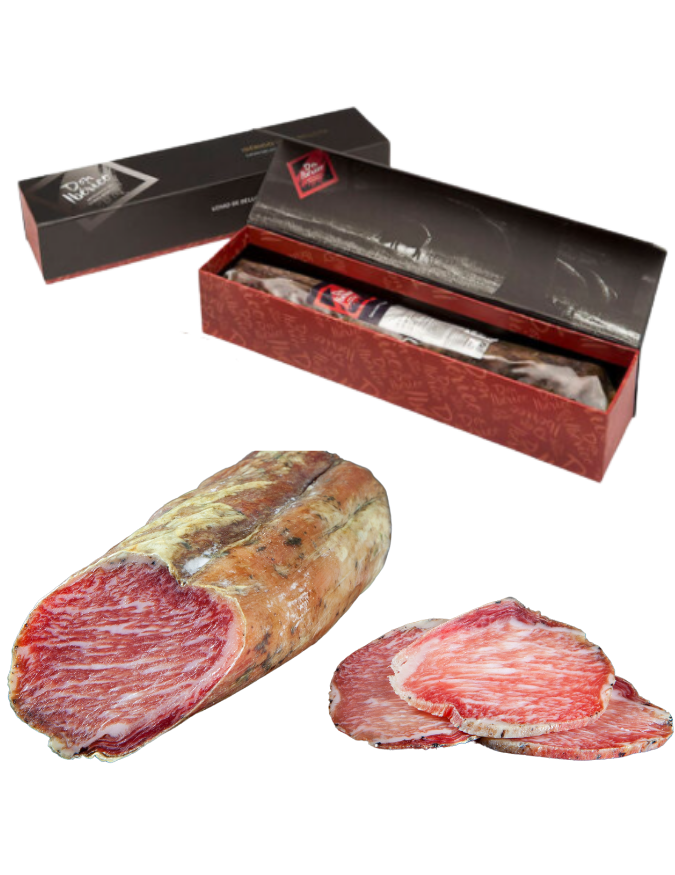 Lomo de Bellota Ibérico TRUFADO 50% Raza Ibérica - (Edición Limitada) - PREMIUM 2 MONTANERAS