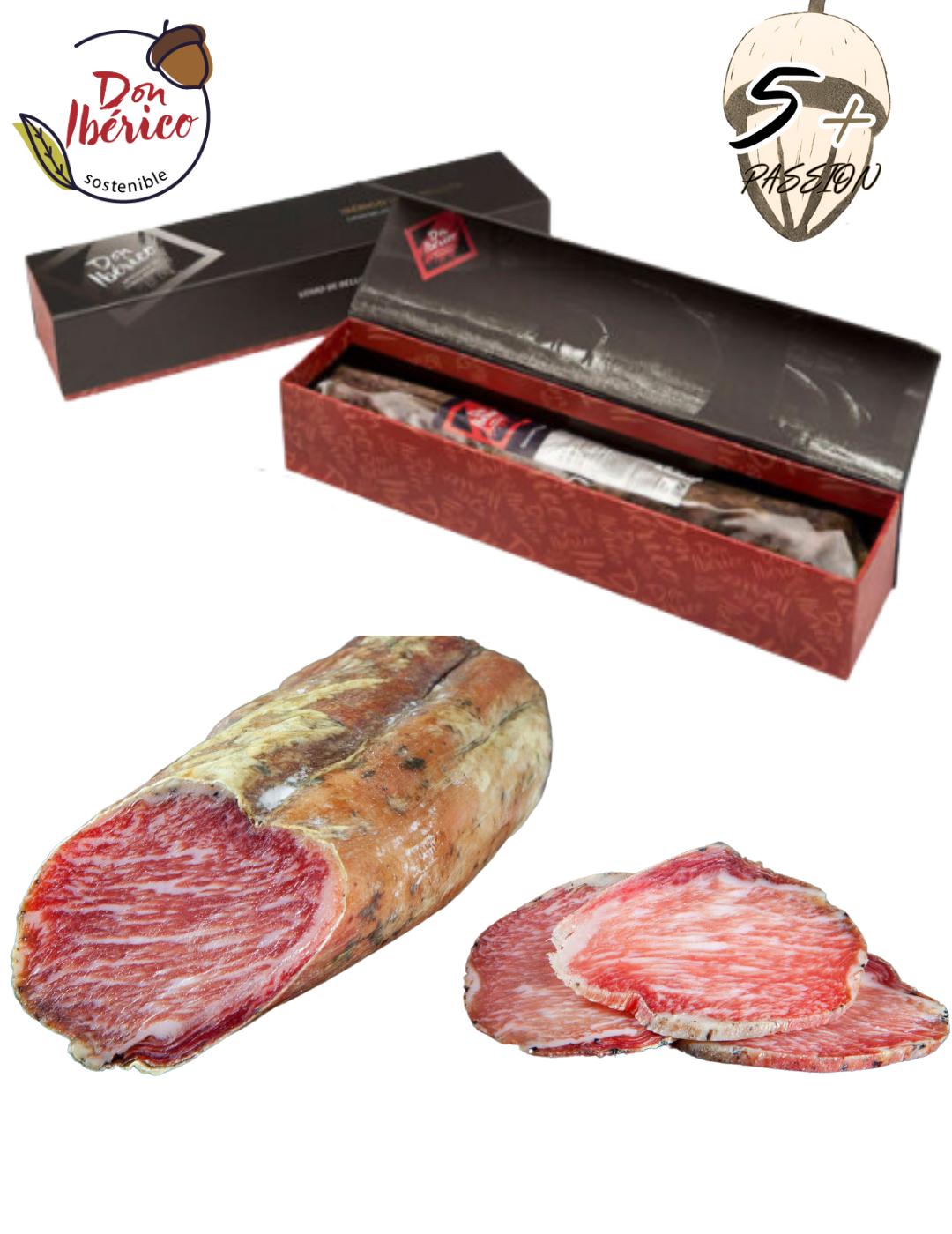 Lombo Iberico di Bellota TARTUFATO 50% Razza Iberica - (Edizione Limitata) - PREMIUM 2 MONTANERAS