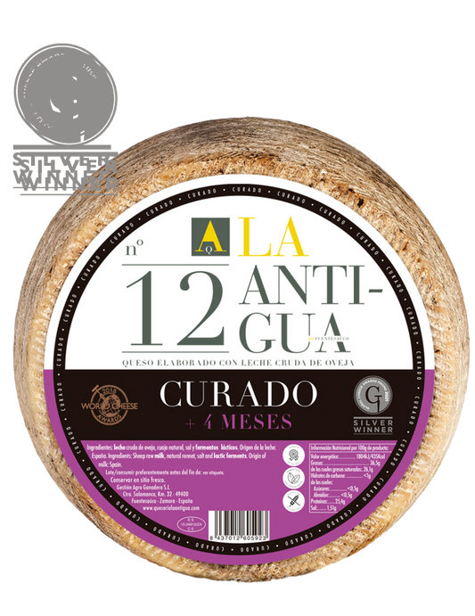 MINI Queso de Oveja  Curado - 1kg  - La Antigua